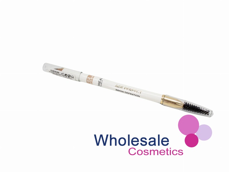 12 x L'Oreal Age Perfect Brow Definition Pencil - 02 ASH BLOND